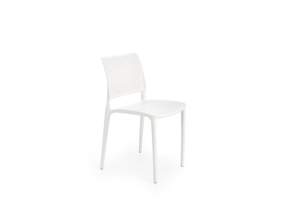 Jídelní židle K514 bílá plast