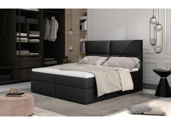 Postel boxspring Amber 180x200 eko kůže Soft 11  