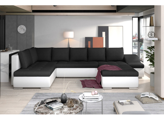 Sedací souprava Giovanni Sawana 14/ eko kůže Soft 17 Pravá