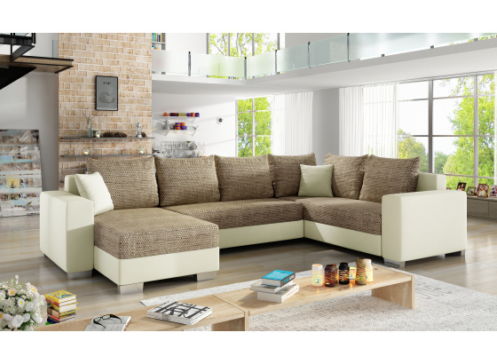 Sedací souprava Marco Berlin 03/ eko kůže  Soft 33 Levá