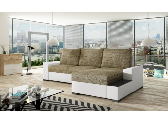 Sedací souprava Negro Berlin 03/ eko kůže Soft 17 Pravá