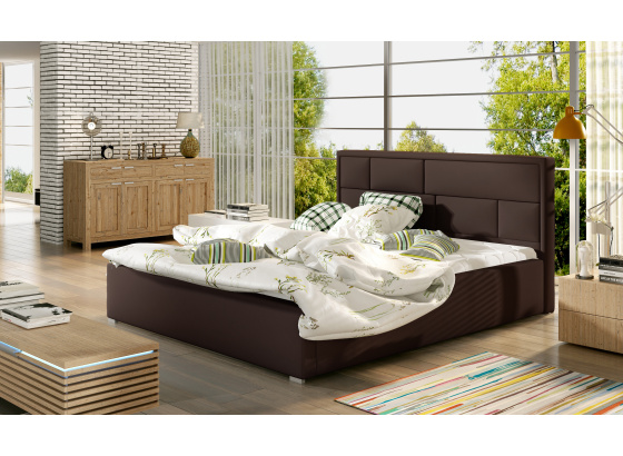 Postel Latina 140x200 Soft 66 kovový rám