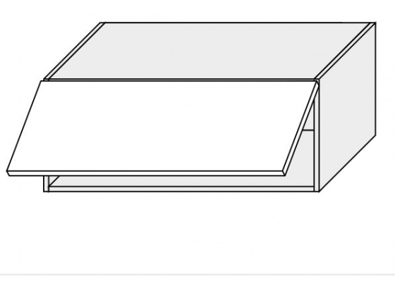 Horní skříňka PLATINIUM W4B/90 HK aventos grey