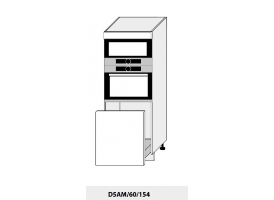 Skříň pro vestavbu PLATINIUM D5AM/60/154 bílá