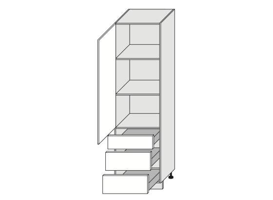 Potravinová skříň kuchyně EMPORIUM D14DP-3R