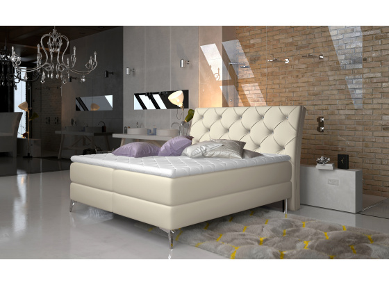 Postel boxspring Adel 180X200 eko kůže Soft 33  