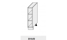 Dolní skříňka kuchyně Quantum D15 O/grey