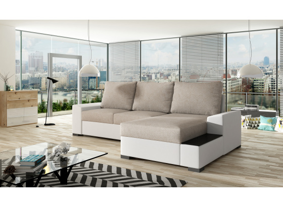 Sedací souprava Negro Dora 21/ eko kůže Soft 17 Pravá