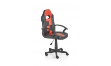 Dětská židle STORM černá/červená