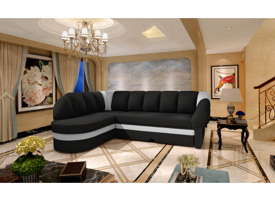 Sedací souprava Benano Sawana 14/ eko kůže Soft 17 Levá