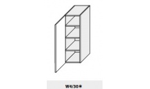 Horní skříňka  PLATINIUM W4/30 bílá