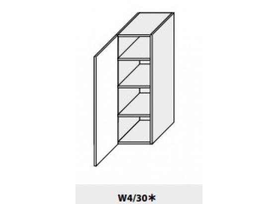 Horní skříňka  PLATINIUM W4/30 bílá