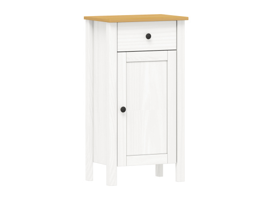 Skříňka PORTO bílá/buk