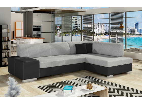 Sedací souprava Fabio Sawana 21/ eko kůže  Soft 11 Pravá