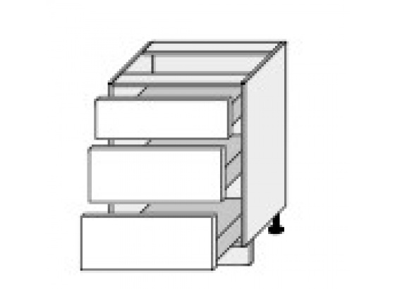 Dolní skříňka kuchyně Quantum D3A 60 bílá