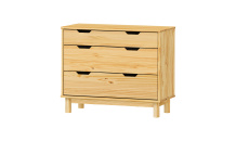 Komoda 2+1 zásuvky BONITO 2 lak