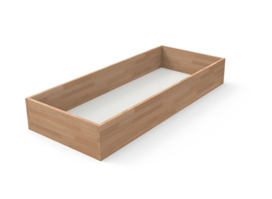 Zásuvka pod postel pro výklop buk cink