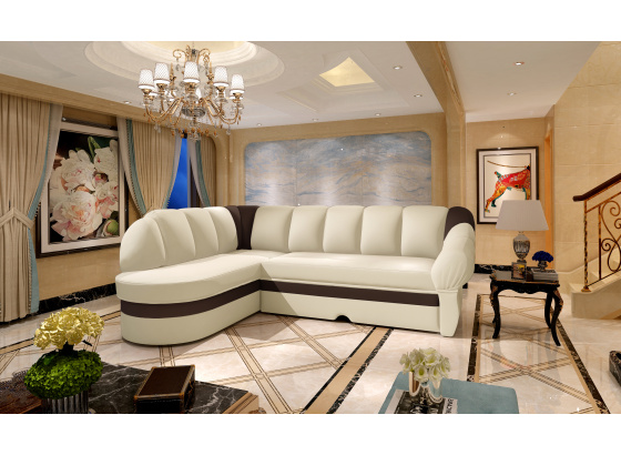 Sedací souprava Benano eko kůže Soft 33/ eko kůže Soft 66 Levá