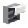 Horní skříňka EMPORIUM W4B/80 HK aventos grey