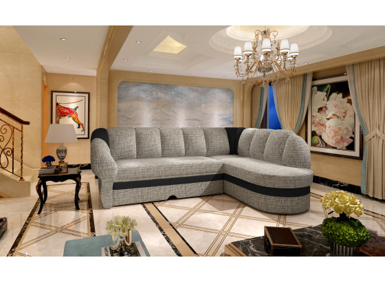 Sedací souprava Benano Berlin 01/eko kůže  Soft 11 Pravá