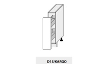 Dolní skříňka PLATINIUM D/15+Cargo