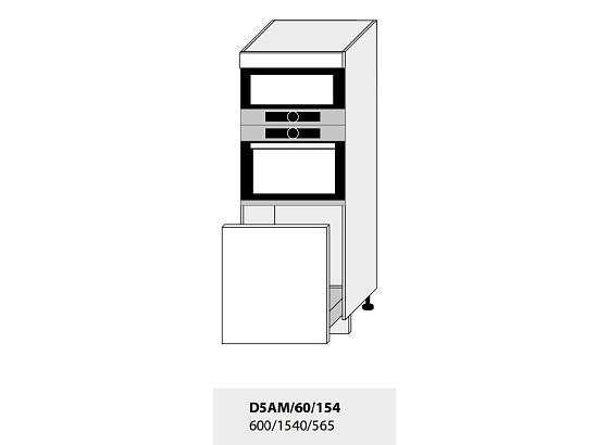 Skříň pro vestavbu VIANO D5AM/ 60 /154  
