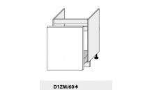 Dolní skříňka kuchyně PLATINIUM D1ZM/60  grey
