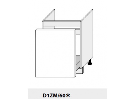 Dolní skříňka PLATINIUM D1ZM/60 dub artisan