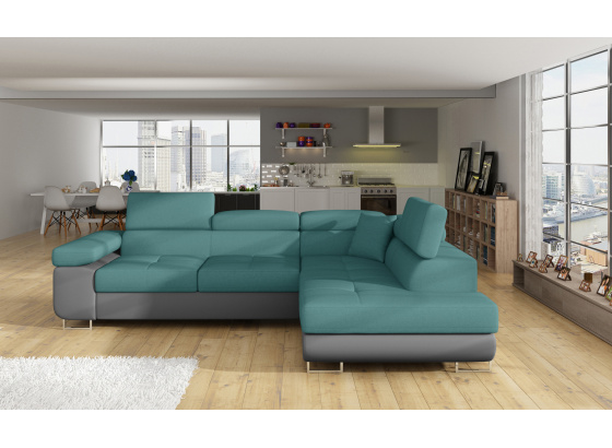 Sedací souprava Anton Ontario 83/ eko kůže  Soft 29 pravá