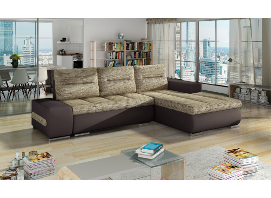 Sedací souprava Ottavio Berlin 03/ eko kůže Soft 66 Pravá