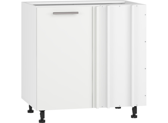 Dolní skříňka VENTO DN-100/82 rohová bílý mat