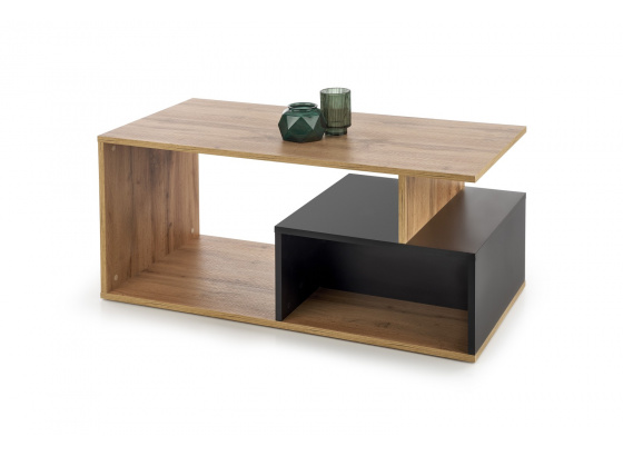 Konferenční stolek COMBO dub wotan/černá