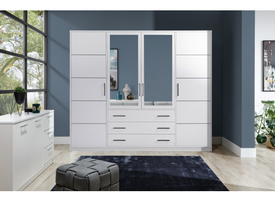 Šatní skříň BALI 240 se zrcadlem