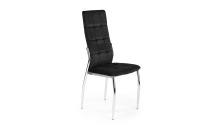 Jídelní židle K416 sametová černá