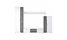 Obývací stěna BENTLEY bílá