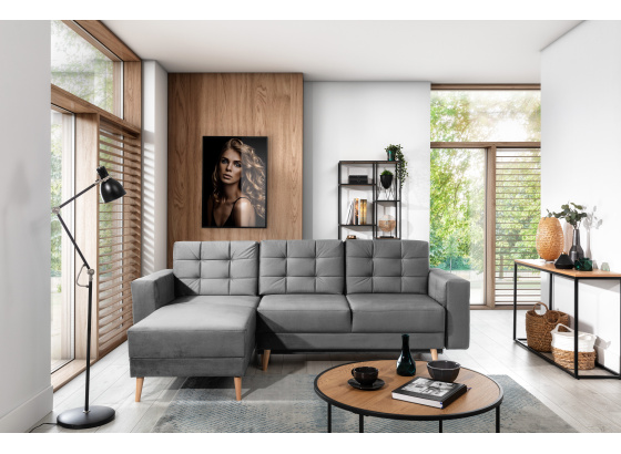 Sedací souprava Asgard L Mat Velvet 85  