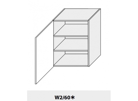 Horní skříňka PLATINIUM W2/60 lava