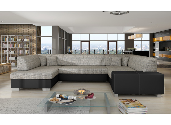 Sedací souprava Havana Berlin 01/ eko kůže Soft 11 Levá