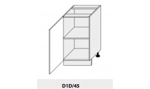 Dolní skříňka PLATINIUM D1D/45 grey