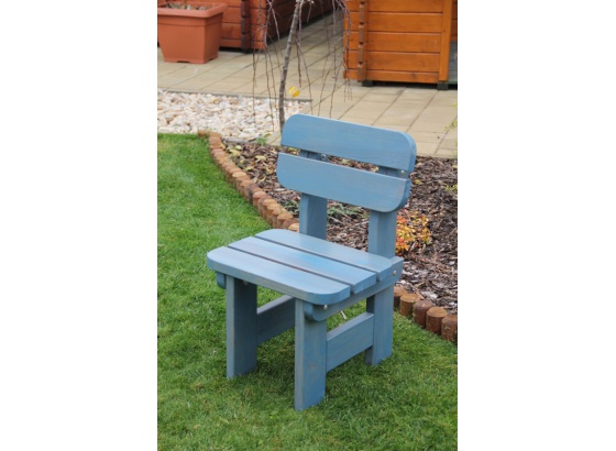 Zahradní dětská židle s úpravou