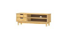 TV stolek 2 zásuvky BONITO 2 lak