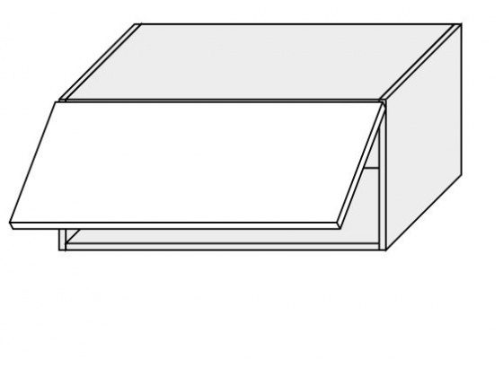 Horní skříňka PLATINIUM W4B/80 HK aventos lava