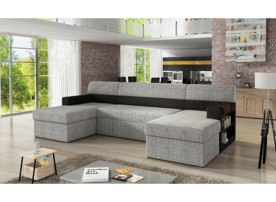 Sedací souprava Markos Berlin 01/ eko  kůže  Soft 11 Pravá