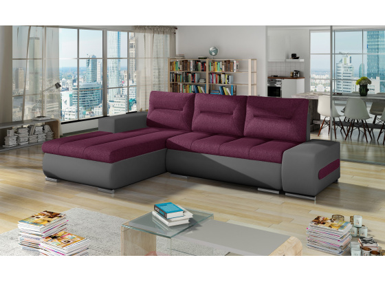 Sedací souprava Ottavio Lars 68/ eko kůže Soft 29 Levá