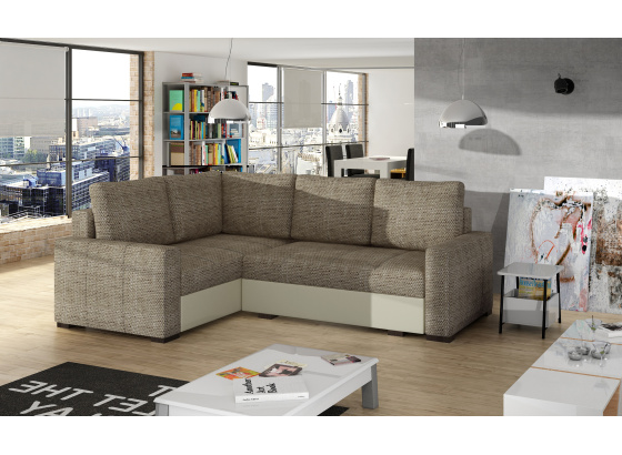 Sedací souprava Corona Berlin 03/ eko kůže Soft 33 Levá