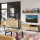 Vitrína LOFT LT 4 dub artisan/černá