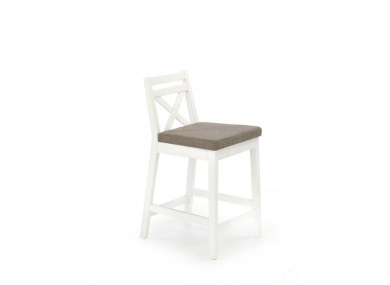Barová židle BORYS LOW bílá/ Inari 23 