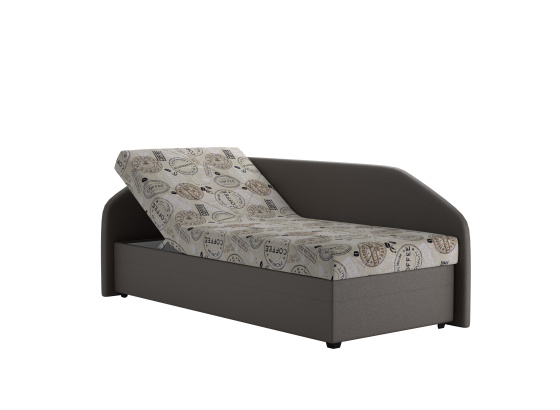 Postel TURI 90x200 Coffee/Trinity 8 
