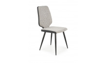 Jídelní židle K424 černá/šedá