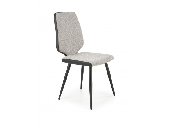 Jídelní židle K424 černá/šedá